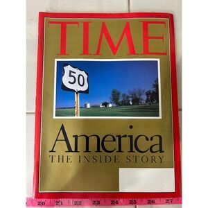 Vintage TIME Magazine July 7 1997 America The Inside Story Marlboro Ad